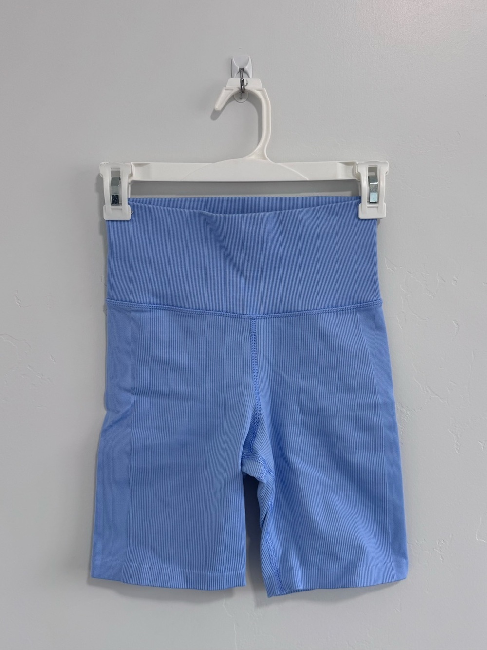 Athleta elation ribbed biker shorts XS